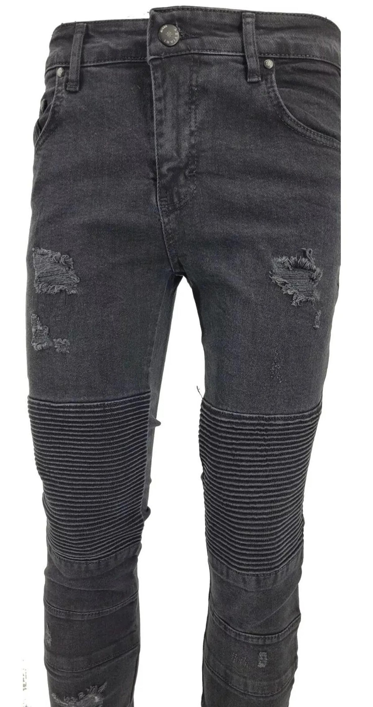 Men’s Designer Slim-Fit Ripped Jeans
