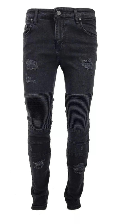 Men’s Designer Slim-Fit Ripped Jeans